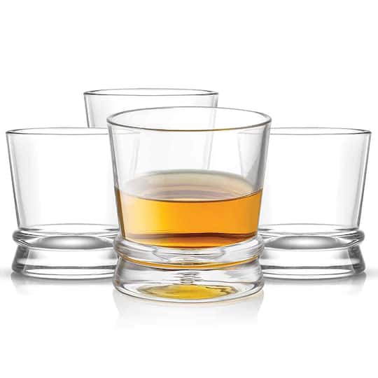 JoyJolt® Afina Crystal Whiskey Glasses, 4ct.